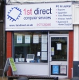 1st Direct Computer Services Shop Front