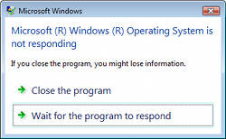 Software not responding fixes